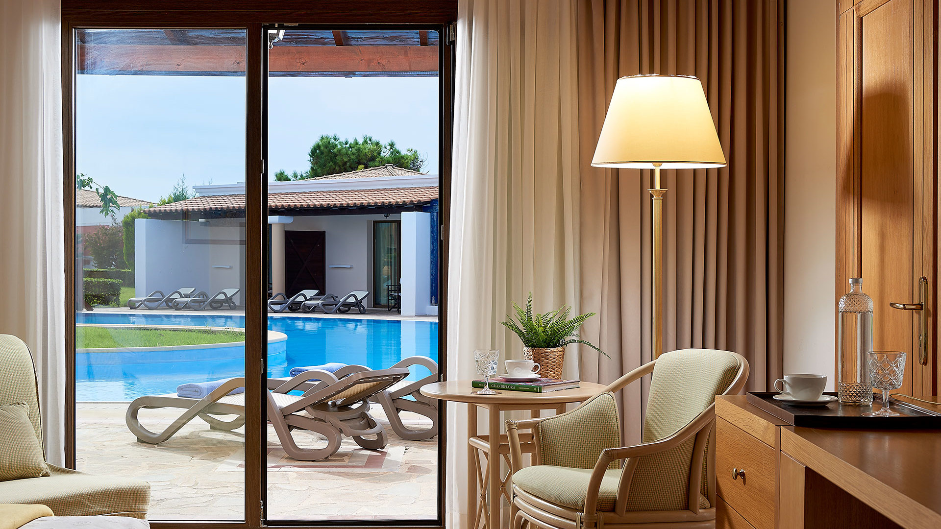 Aldemar Olympian Village Resort Double Room Bungalow Swim Up 4