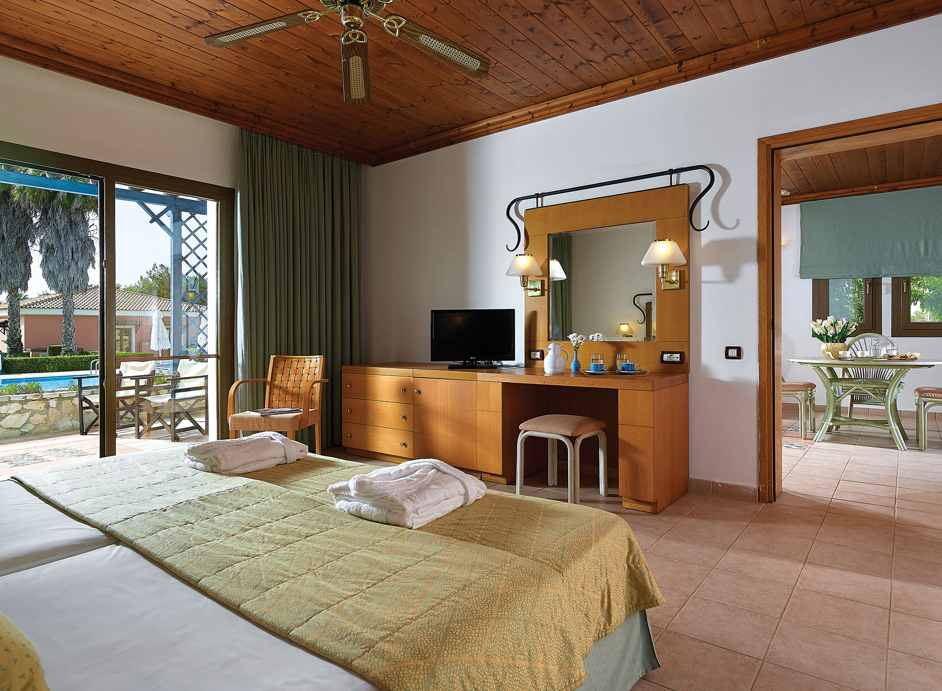 Aldemar Olympian Village Resort Family Apartment Sharing Pool 4