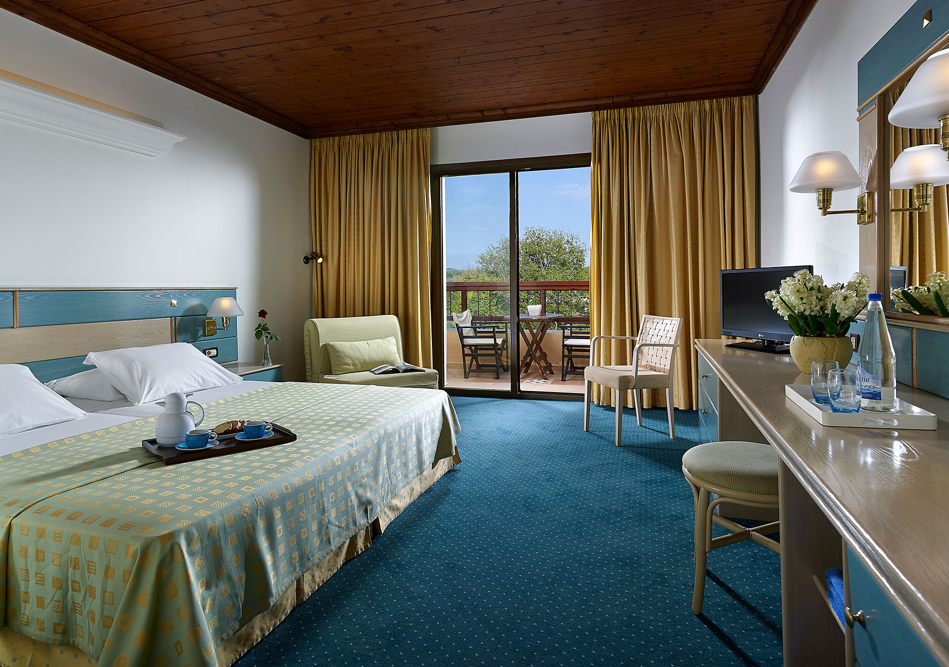 Aldemar Olympian Village Resort Main Building Double Room Garden View 5