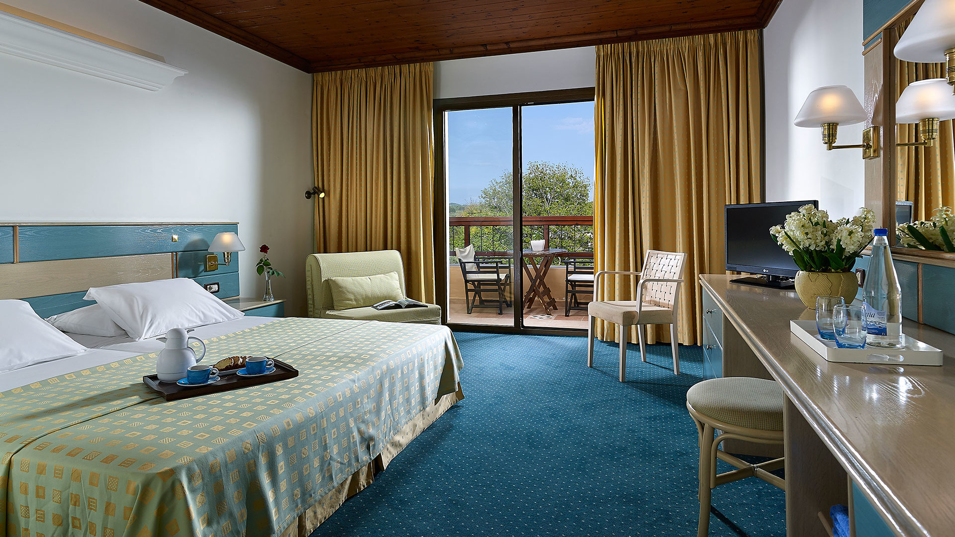 Aldemar Olympian Village Resort Main Building Double Room Garden View 5