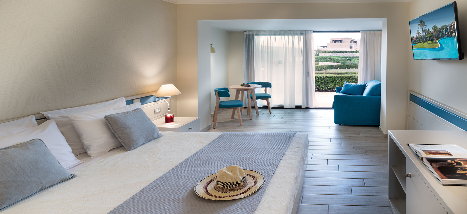 Aldemar Olympian Village Resort Double Bungalow Garden View 2