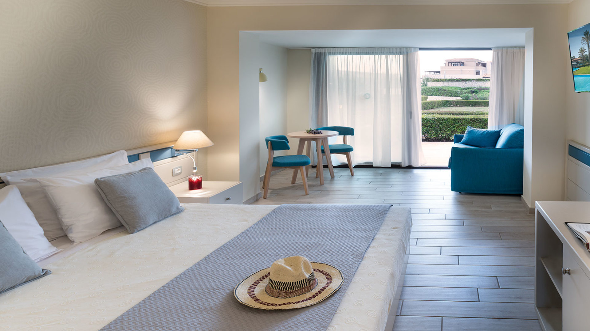 Aldemar Olympian Village Resort Double Bungalow Garden View 2